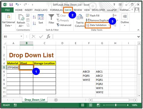 How to Add a Drop Down List in Excel: A Step